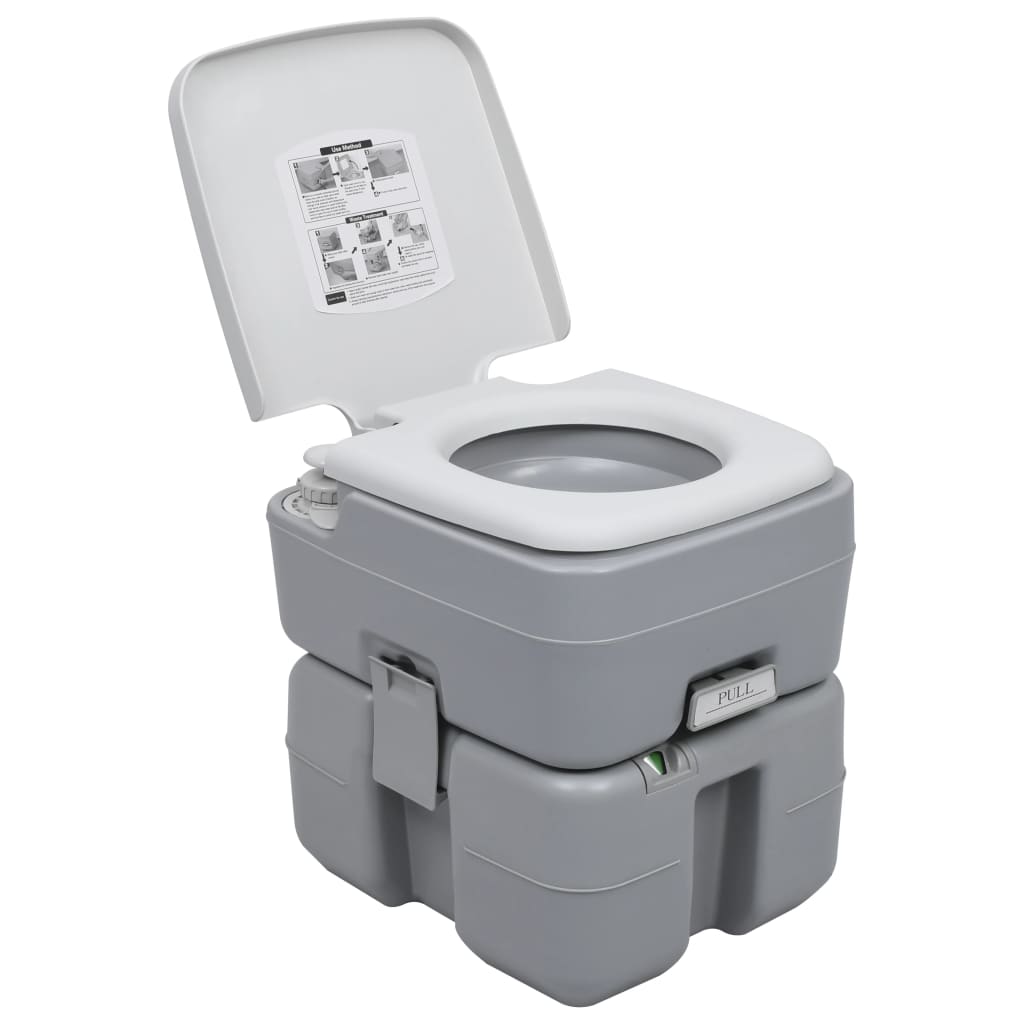 Vidaxl Camping WC e serbatoio dell'acqua Portable