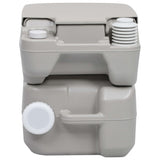 VidaXL Camping toilet and sink set portable