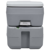 VidaXL Camping toilet and sink set portable