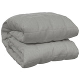 VidaXL Weakage blanket 122x183 cm 5 kg of fabric gray
