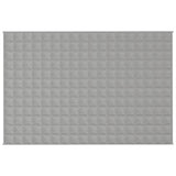 VidaXL Weakage blanket 122x183 cm 5 kg of fabric gray