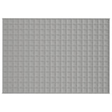 VidaXL Weakage blanket 137x200 cm 6 kg of fabric gray