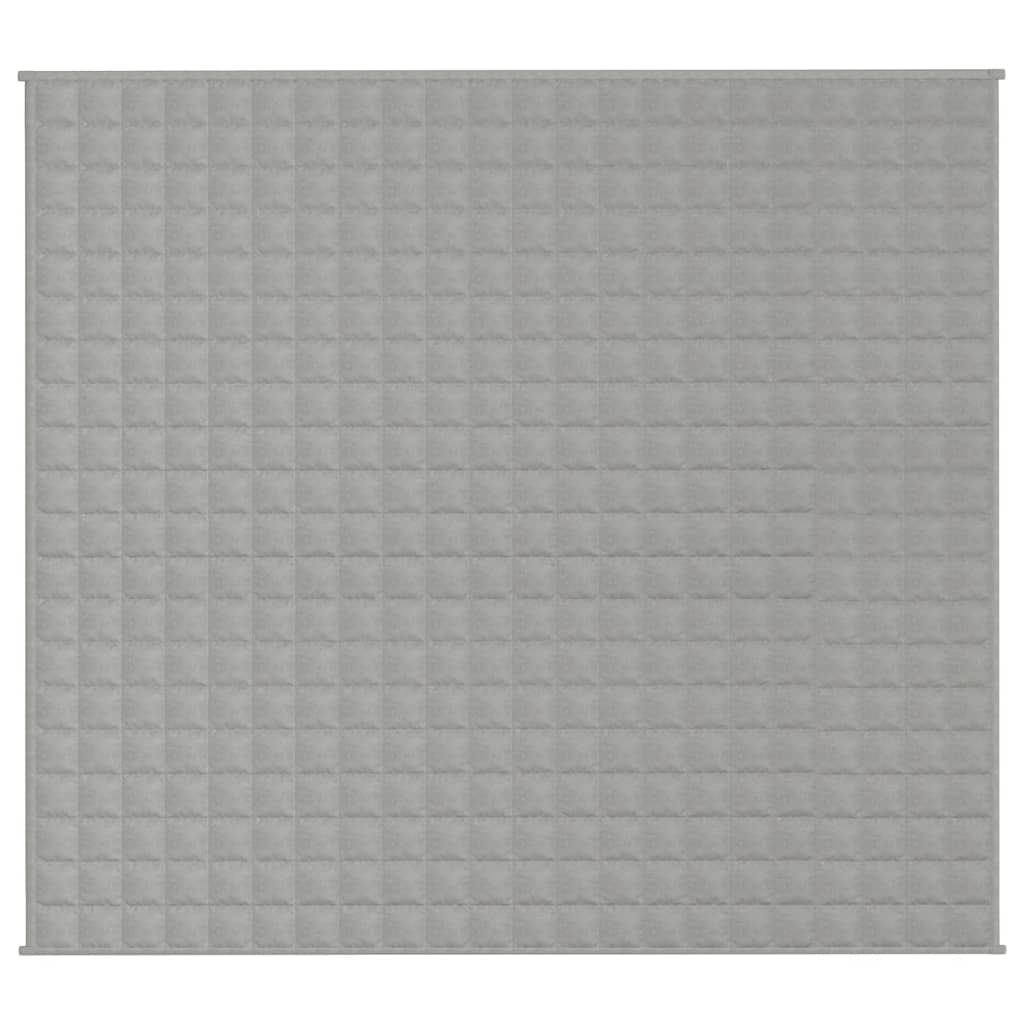 VidaXL Weakage blanket 200x220 cm 9 kg of fabric gray