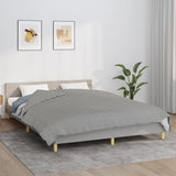 VidaXL Weakage blanket 200x230 cm 9 kg of fabric gray