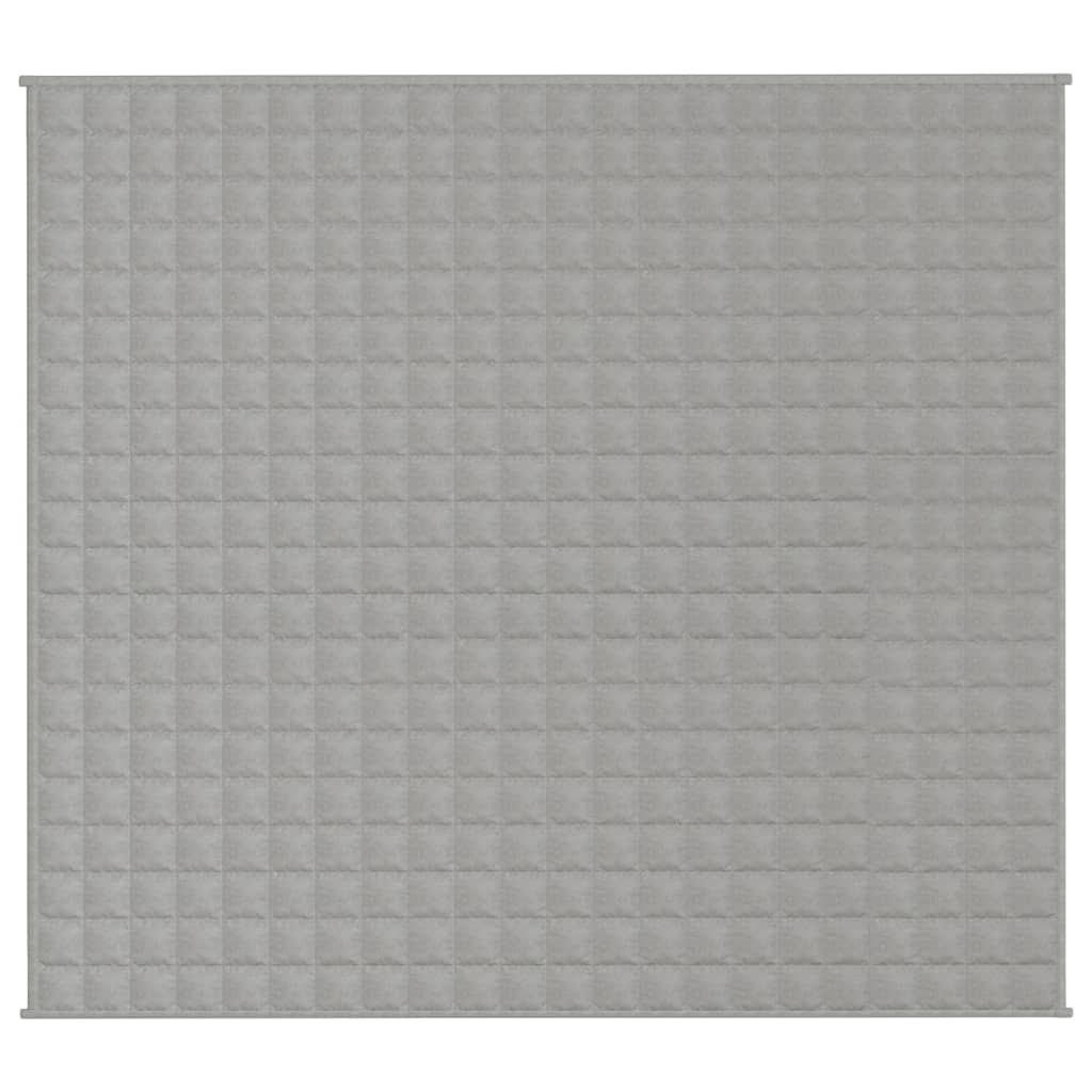 VidaXL Weakage blanket 200x220 cm 13 kg of fabric gray