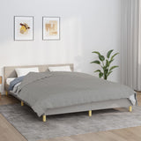 VidaXL Weakage blanket 220x230 cm 11 kg fabric gray