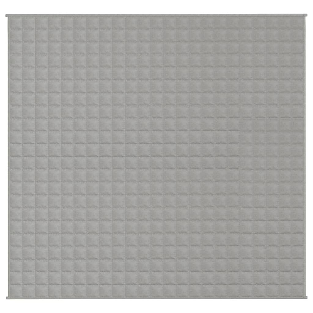 Vidaxl Weakage blanket 220x230 cm 15 kg of fabric gray
