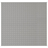 Vidaxl Weakage blanket 220x230 cm 15 kg of fabric gray