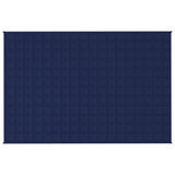 VidaXL Weakage blanket 122x183 cm 5 kg of fabric blue