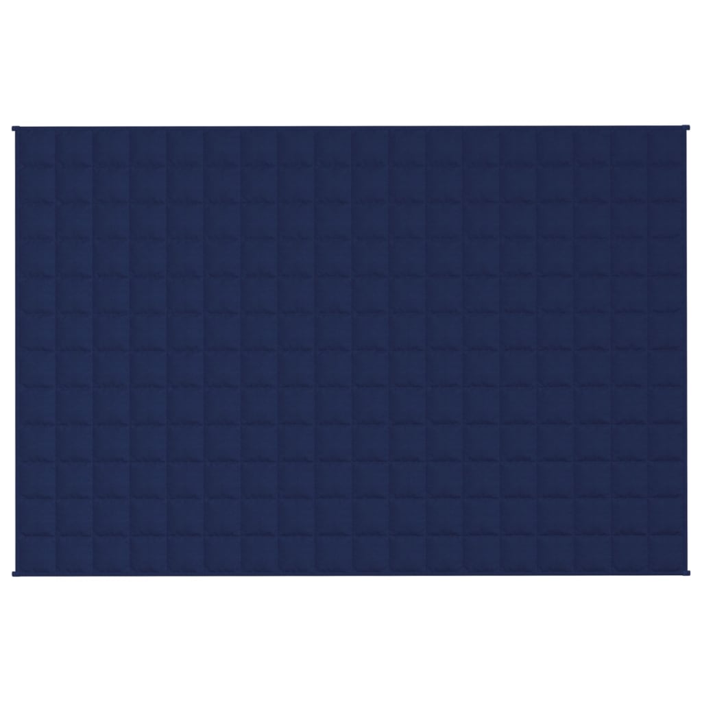 VidaXL Weakage blanket 122x183 cm 9 kg of fabric blue