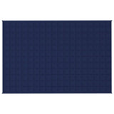 VidaXL Weakage blanket 122x183 cm 9 kg of fabric blue
