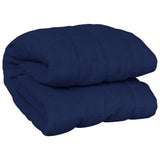 VidaXL Weakage blanket 140x200 cm 6 kg of fabric blue