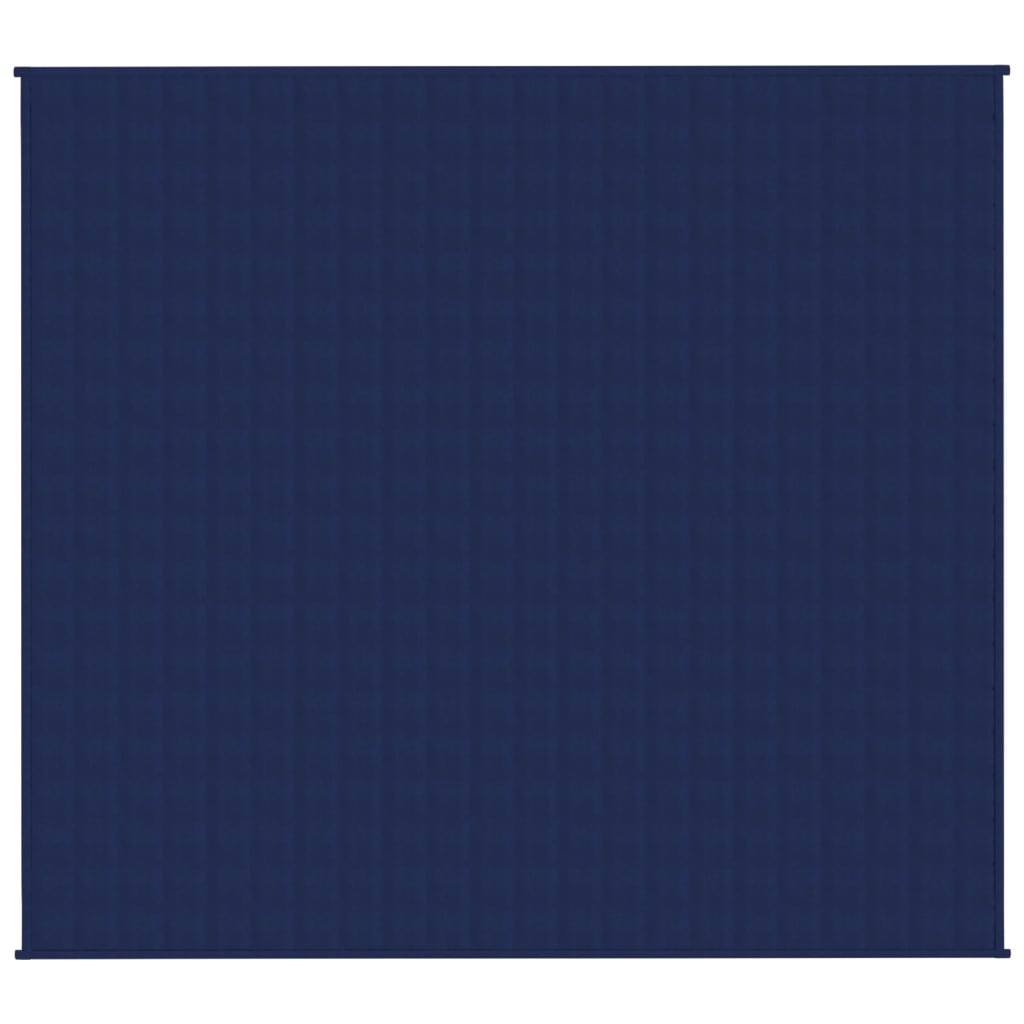 Vidaxl Svage tæppe 200x230 cm 13 kg stofblå