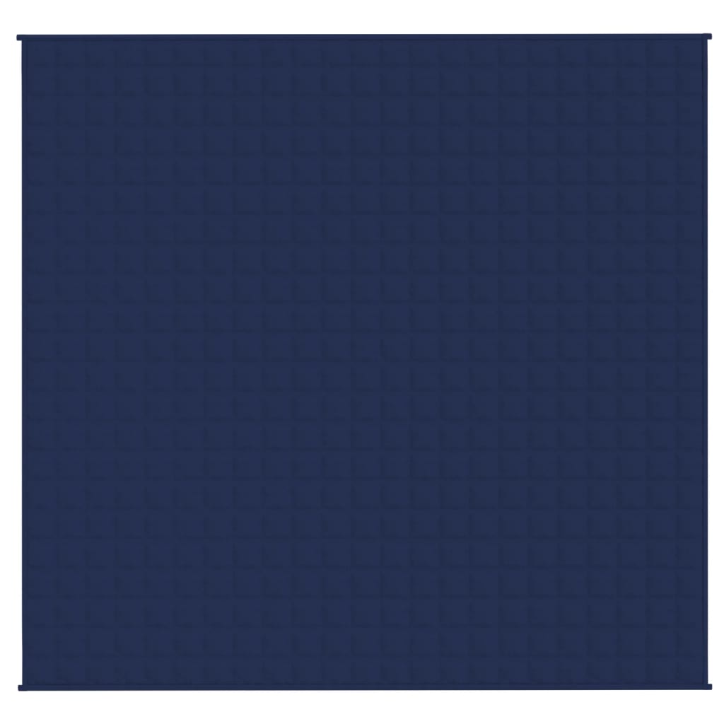 VidaXL Weakage blanket 220x230 cm 11 kg of fabric blue