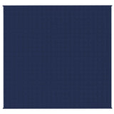 VidaXL Weakage blanket 220x230 cm 11 kg of fabric blue