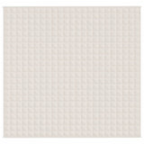 Vidaxl Weakage blanket 220x240 cm 11 kg fabric light cream -colored