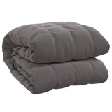 Vidaxl Knollen Decken 122x183 cm 5 kg Grau