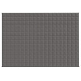 VidaXL Weakage blanket 137x200 cm 10 kg of fabric gray