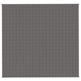 Vidaxl Weakage blanket 220x240 cm 15 kg of fabric gray