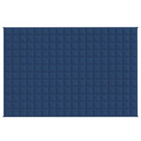 Vidaxl Weakage blanket 137x200 cm 10 kg of fabric blue