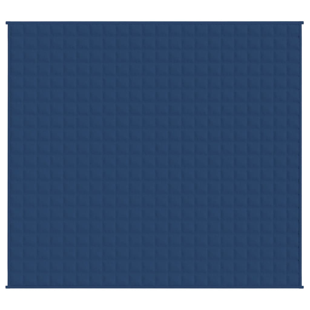 VidaXL Weakage blanket 220x230 cm 11 kg of fabric blue