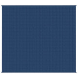 VidaXL Weakage blanket 220x230 cm 11 kg of fabric blue