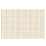 Vidaxx vægtet tæppe 122x183 cm 5 kg stof Lyscreme