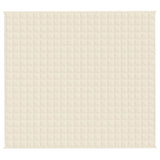 Vidaxx vægtet tæppe 200x230 cm 13 kg stof let fløde fløde
