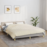 Vidaxx vægtet tæppe 200x230 cm 13 kg stof let fløde fløde
