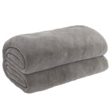 Vidaxl slabá přikrývka s krytem 122x183 cm 5 kg tkaniny šedé