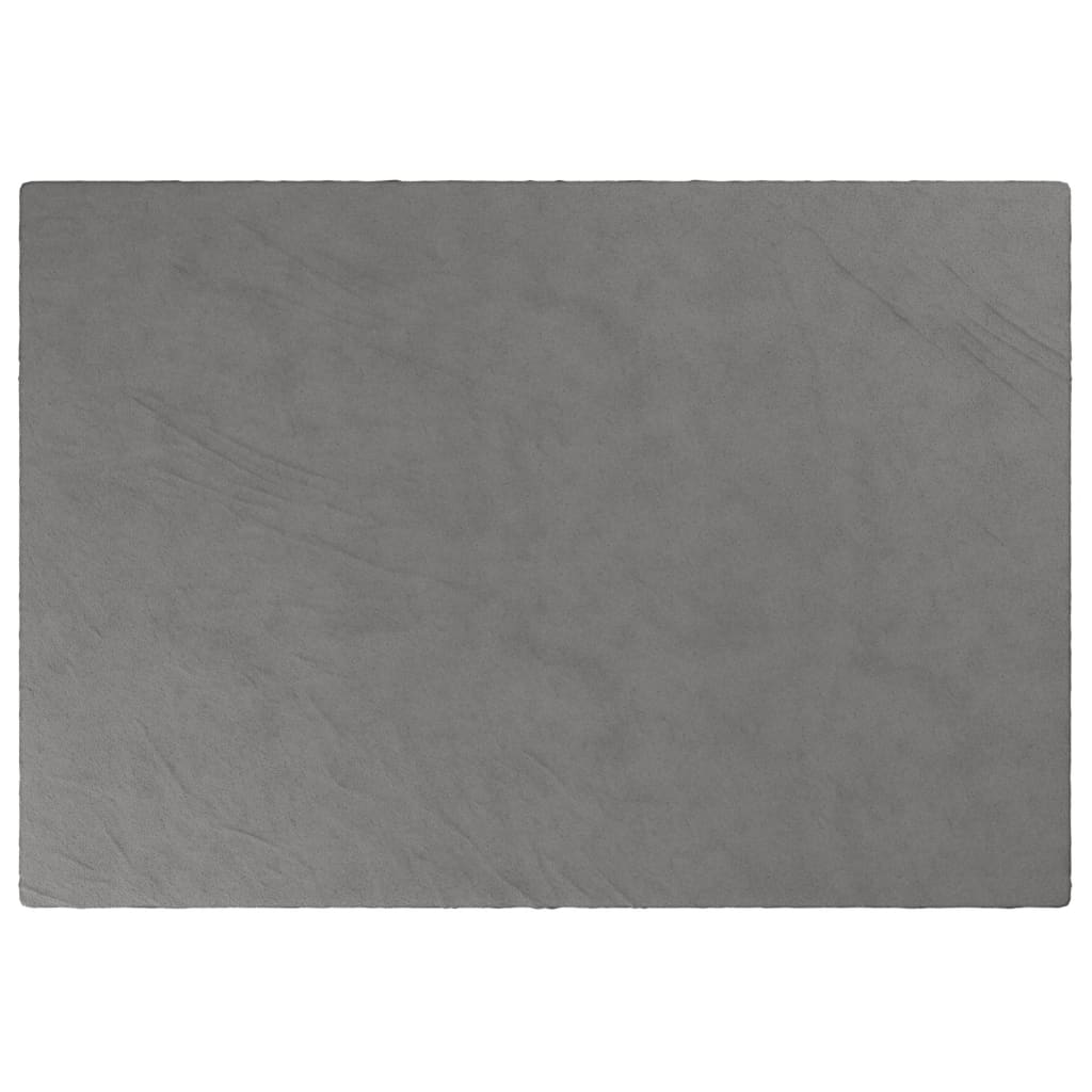 Vidaxl slabá přikrývka s krytem 135x200 cm 10 kg tkaniny šedé