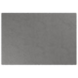 Vidaxl slabá přikrývka s krytem 135x200 cm 10 kg tkaniny šedé