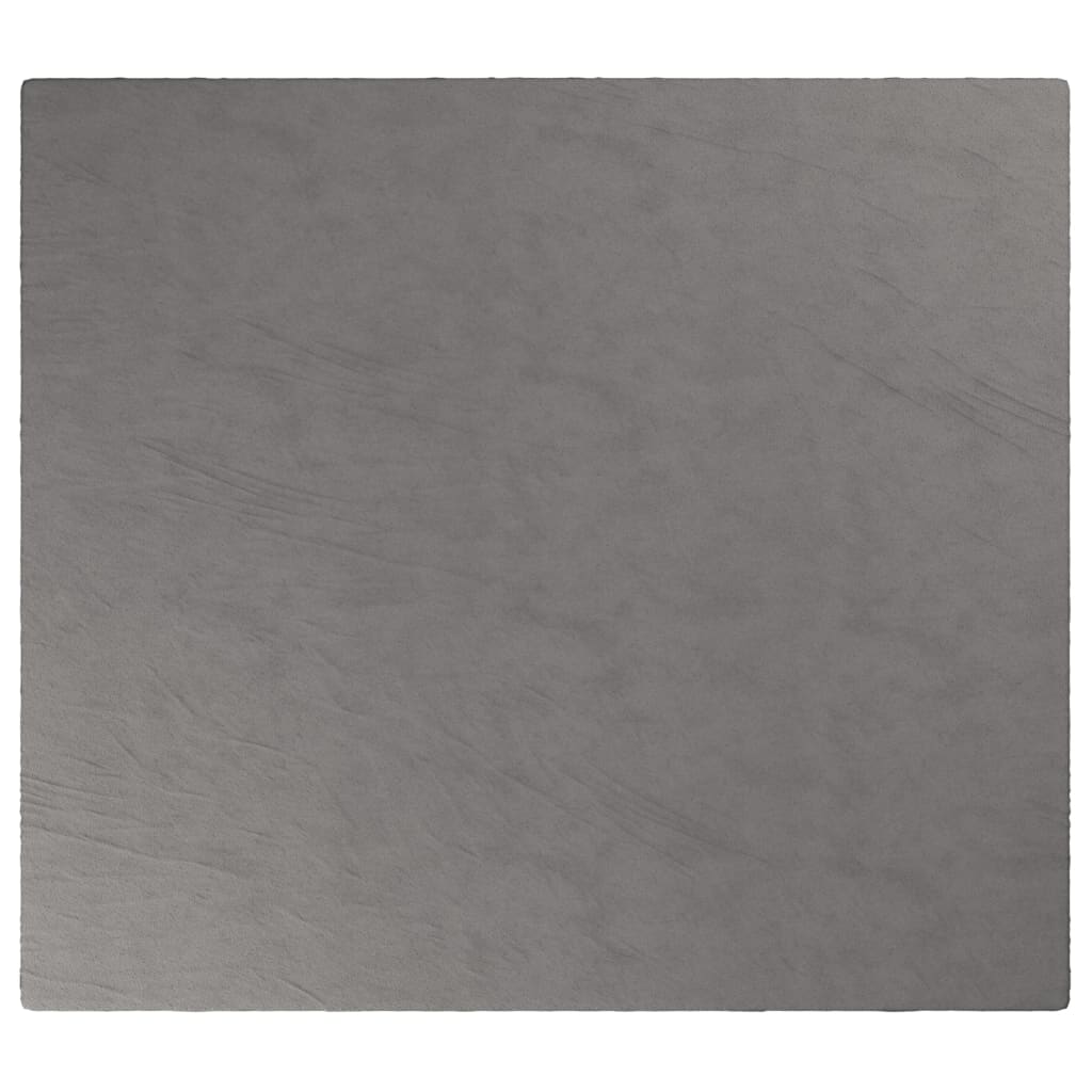 VidaXL Weakage blanket with cover 200x230 cm 9 kg fabric gray