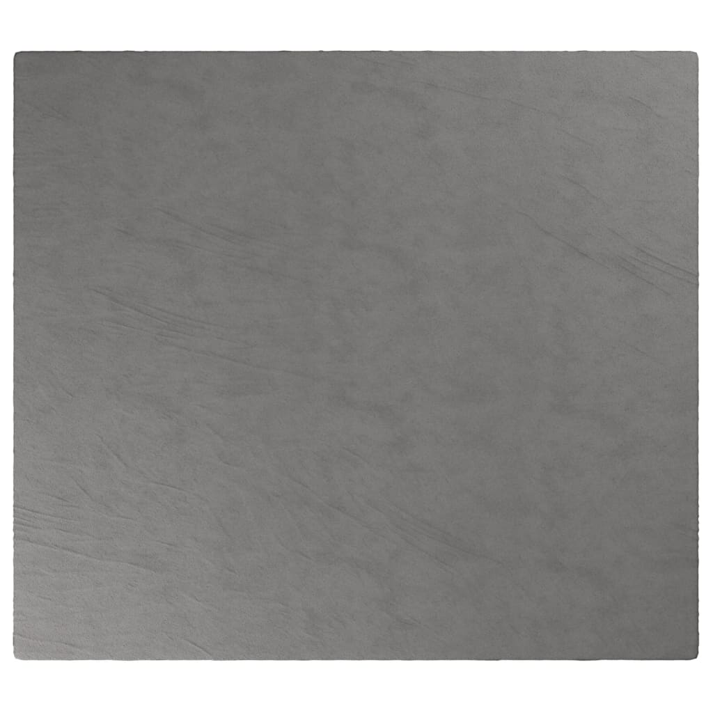 VidaXL Weakage blanket with cover 200x220 cm 13 kg fabric gray