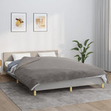 VidaXL Weakage blanket with cover 200x220 cm 13 kg fabric gray