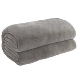 VidaXL Weakage blanket with cover 200x230 cm 13 kg fabric gray