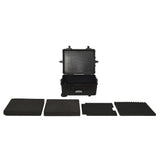 VidaXL Flightcase auf Rollen 58x45x27 cm PP schwarz