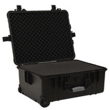 VidaXL Flightcase auf Rollen 58x45x27 cm PP schwarz