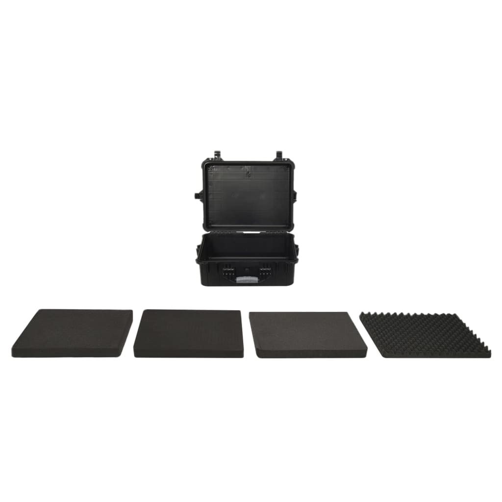 Vidaxl Flightcase Portable 55x43x21 cm pp černá