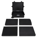 Vidaxl Flightcase on Wheels 63x50x23 cm pp nero