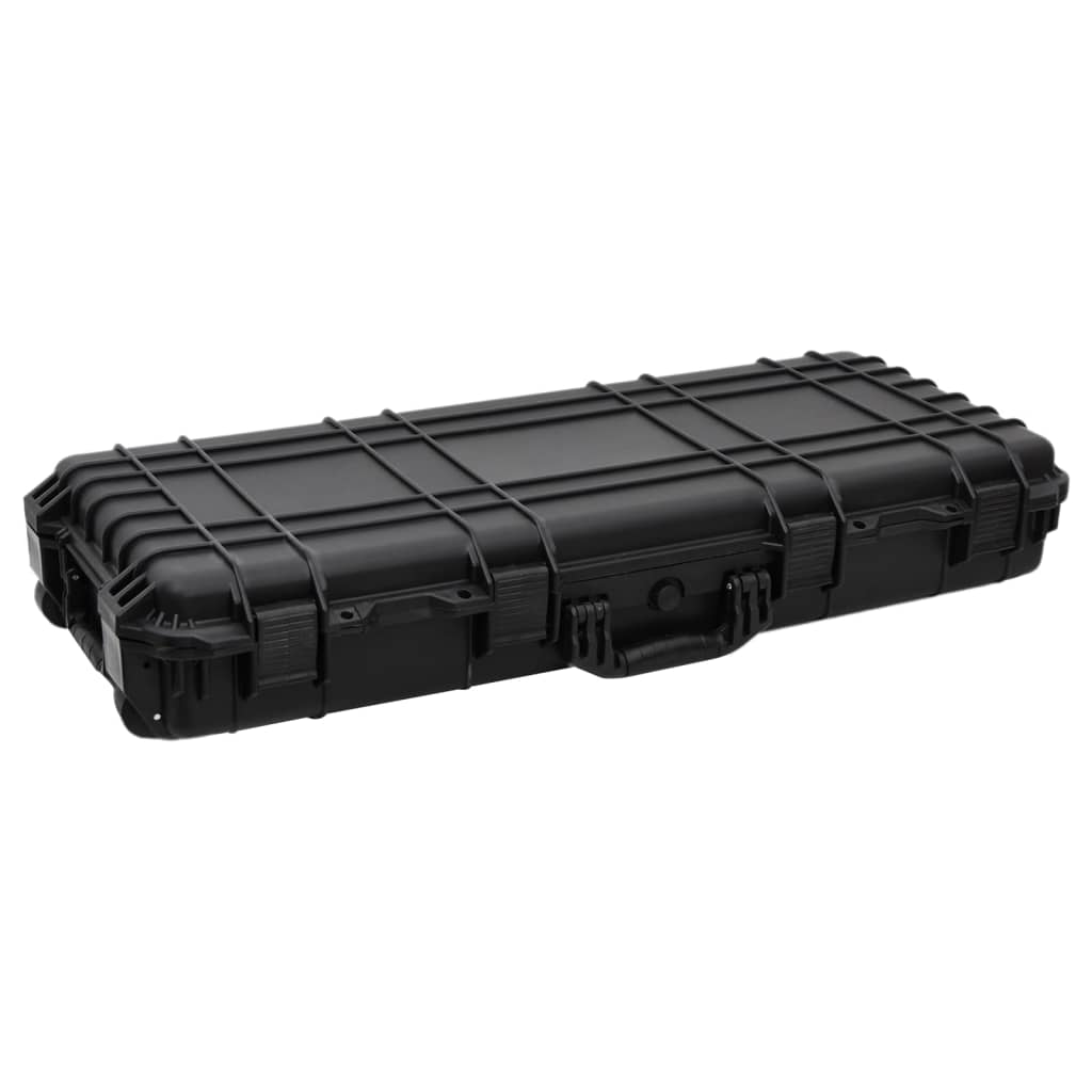 Vidaxl Flightcase na kolech 96x42x16 cm pp černá