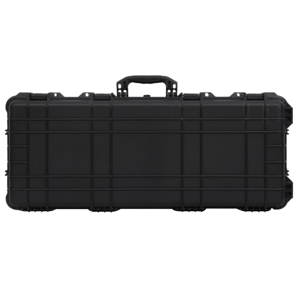 Vidaxl Flightcase na kolech 96x42x16 cm pp černá