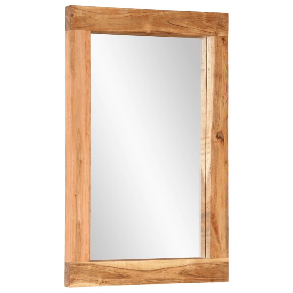 Vidaxl Mirror 70x50 cm pevné dřevo a sklo akátu