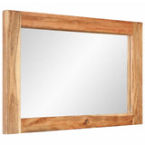 Vidaxl Mirror 70x50 cm pevné dřevo a sklo akátu
