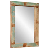 Vidaxl Mirror 70x50 cm Legno e vetro riciclato solido