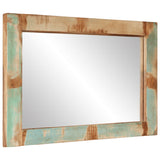Vidaxl Mirror 70x50 cm Legno e vetro riciclato solido