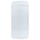 Vidaxl Strand towels 2 pcs 400 g m² 60x135 cm fabric white