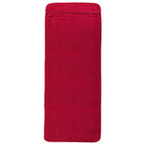 Asciugamani a filo Vidaxl 2 pezzi 400 g m² 75x200 cm tessuto rosso bordeaux rosso