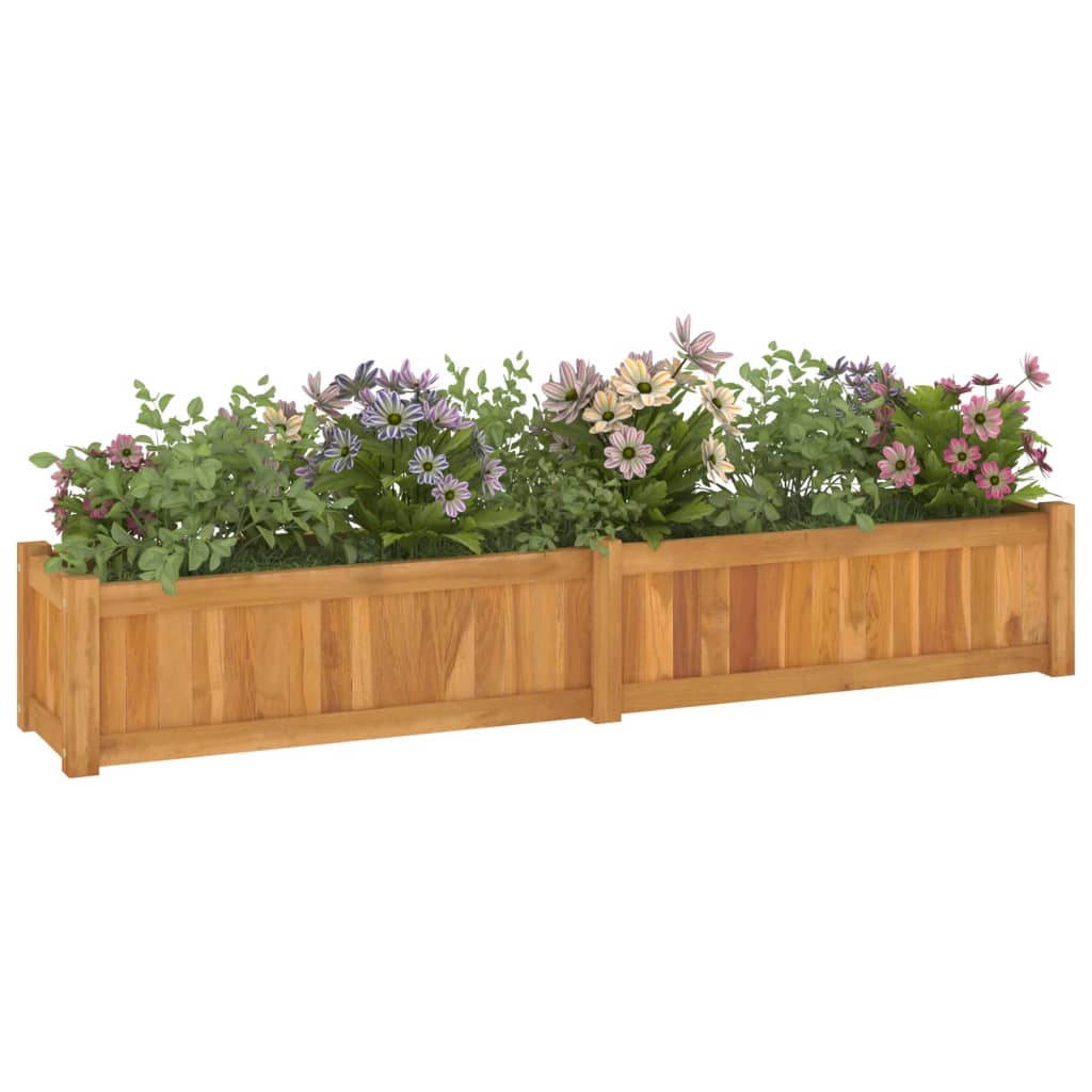 Spanter Vidaxl zvedl 150x30x25 cm pevné teakové dřevo