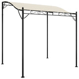 Vidaxl luifel 2x2,3 m 180 g m² tkanina a ocelový krém -